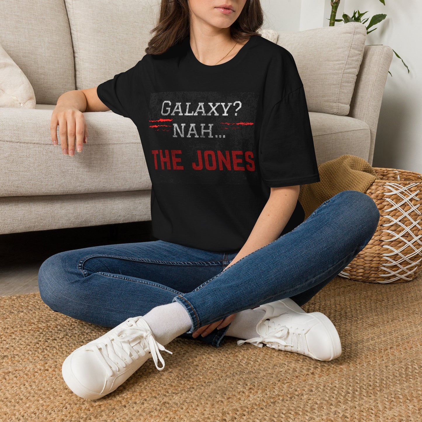 Galaxy? Nah… The Jones Tee – Funny Sci‑Fi Family Name T‑Shirt