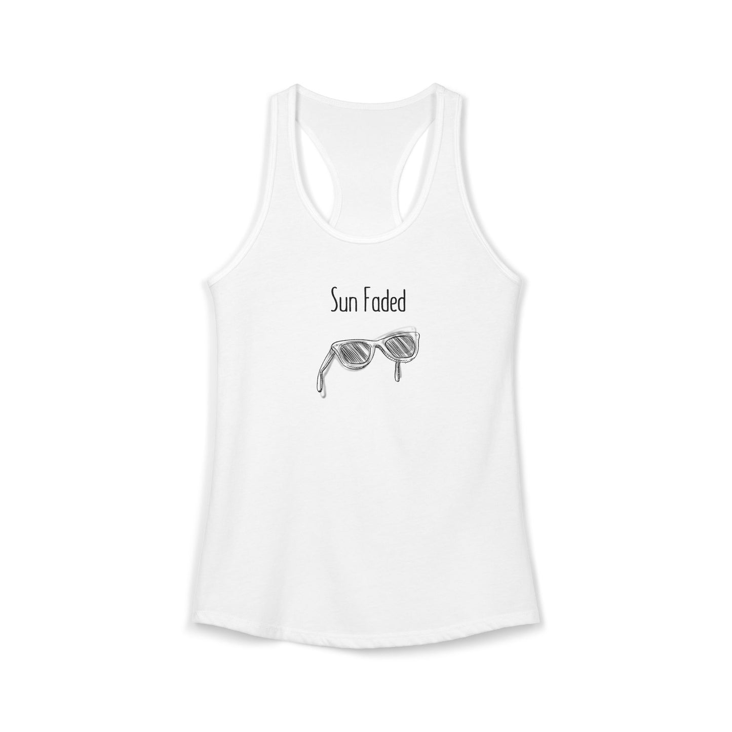 "Sun Faded" Racerback Tank