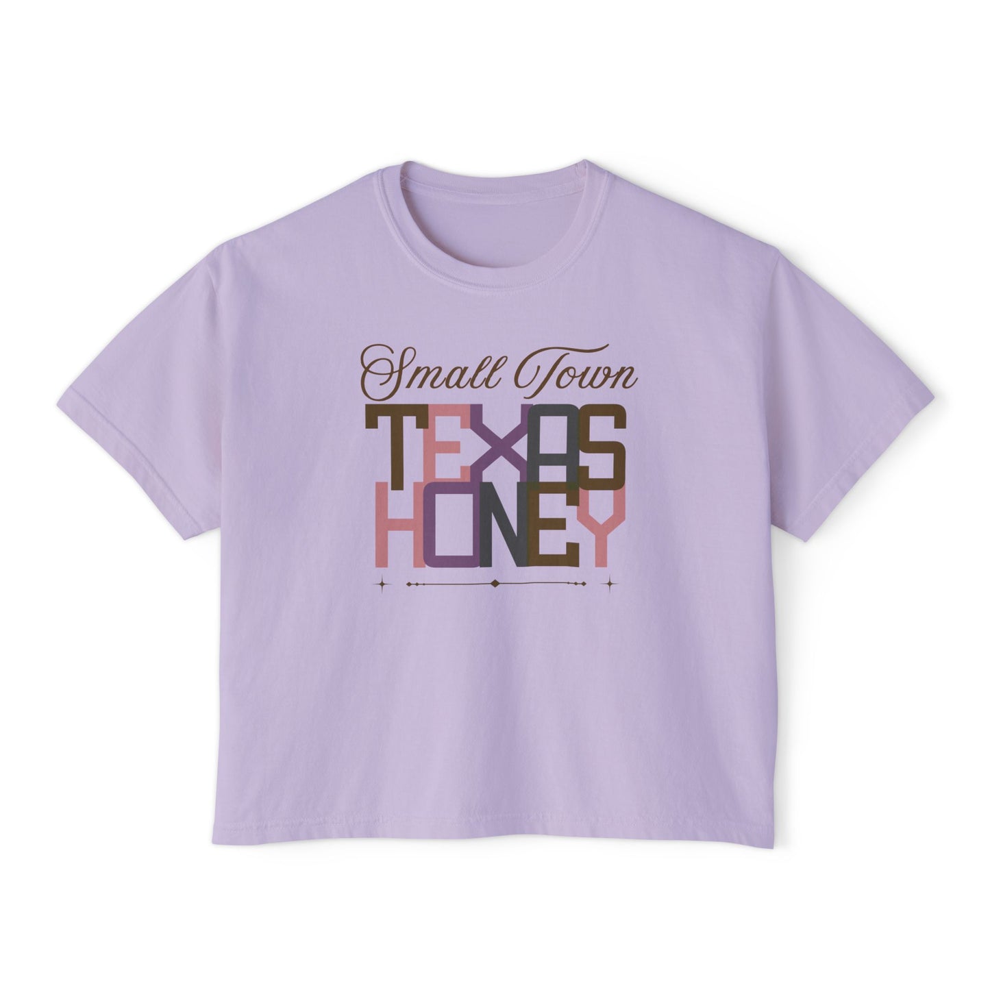 Small Town Texas Honey Women's Boxy Tee