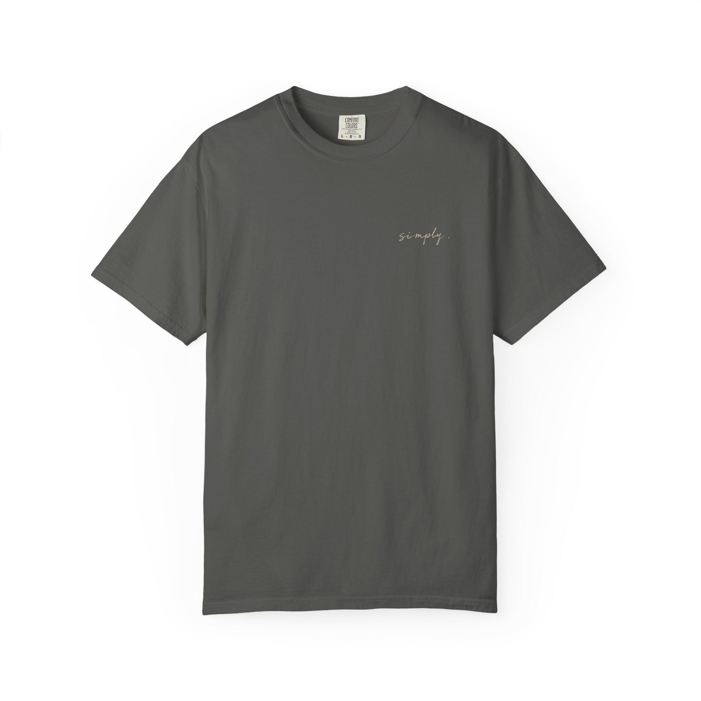 T-Shirt — 'Some Things Simply Are' Vintage Floral Graphic Tee
