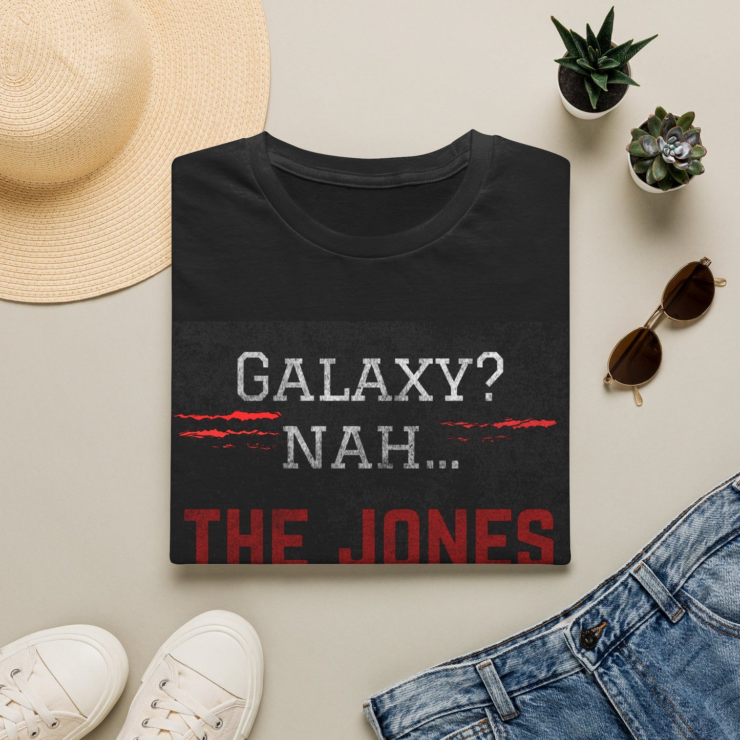 Galaxy? Nah… The Jones Tee – Funny Sci‑Fi Family Name T‑Shirt