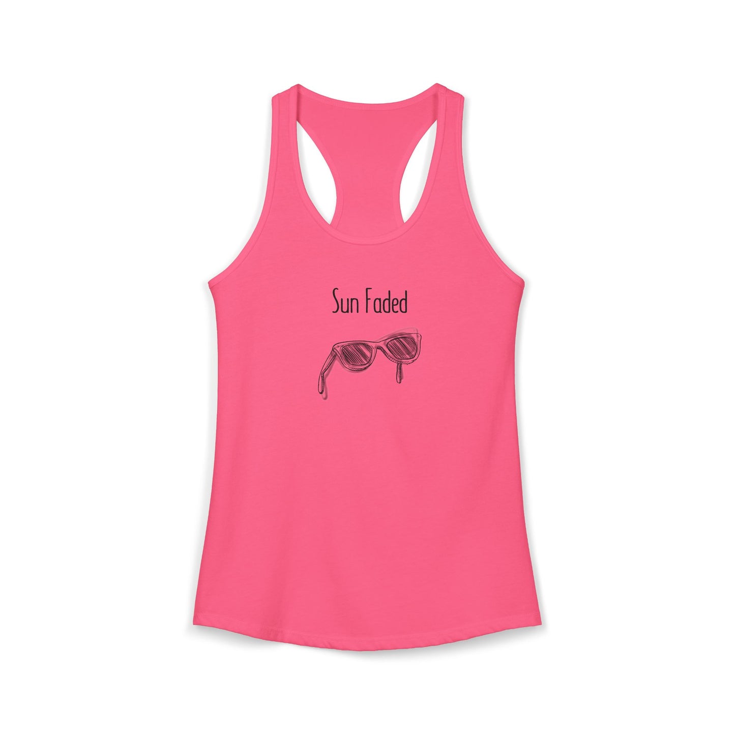"Sun Faded" Racerback Tank