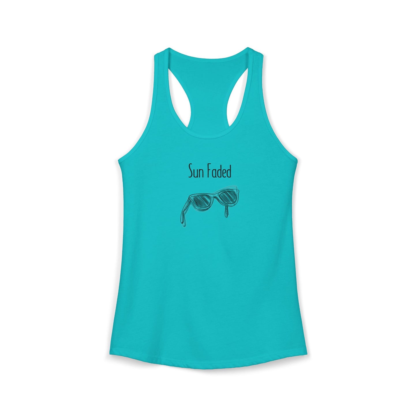 "Sun Faded" Racerback Tank
