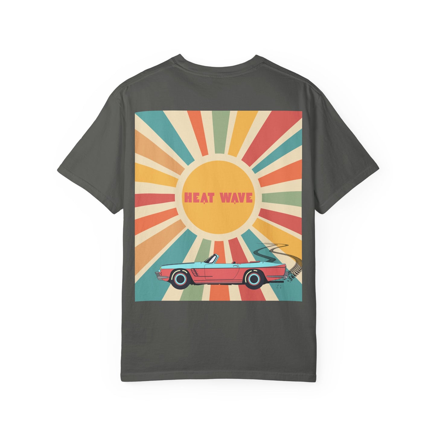 Heat Wave Retro Sun Tee — Vintage Convertible Graphic T-Shirt
