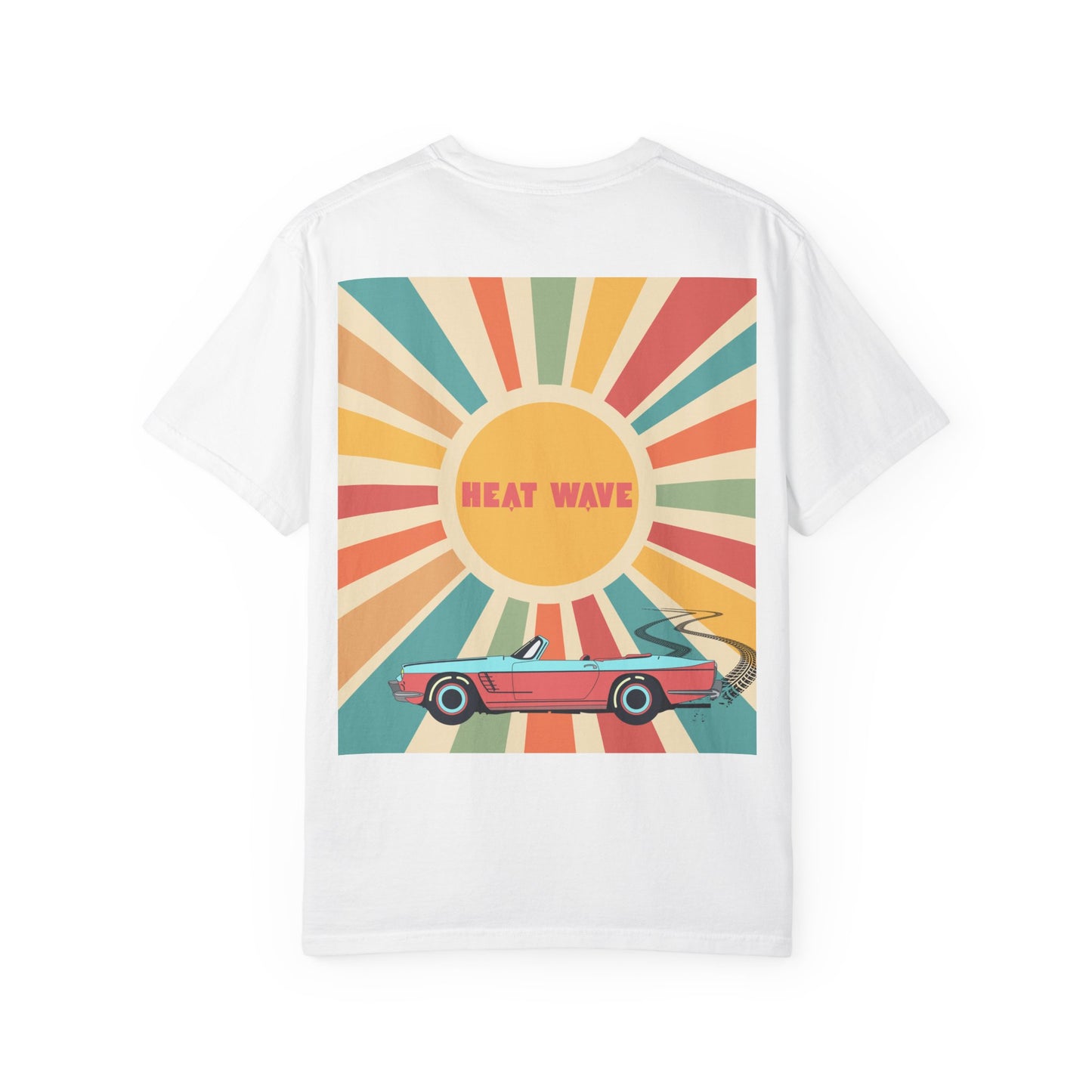 Heat Wave Retro Sun Tee — Vintage Convertible Graphic T-Shirt
