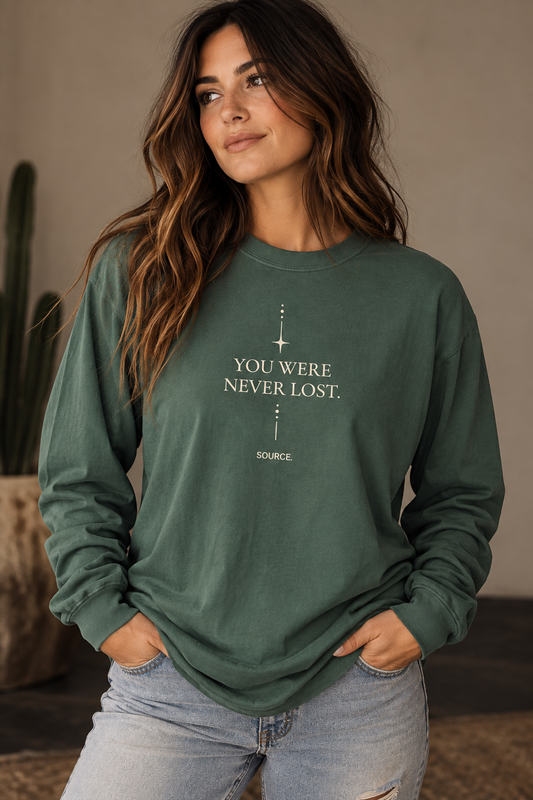 YOU WERE NEVER LOST. // SOURCE Long Sleeve