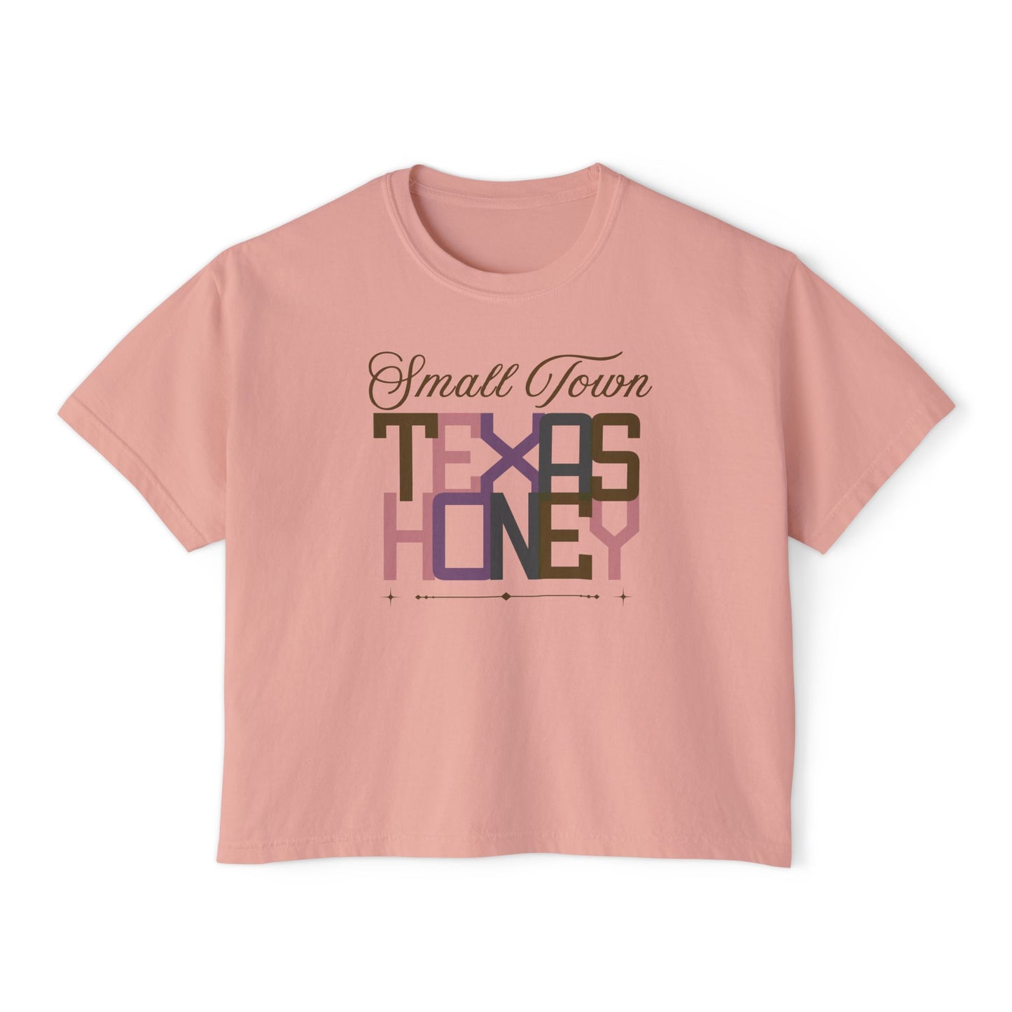 Small Town Texas Honey Women's Boxy Tee