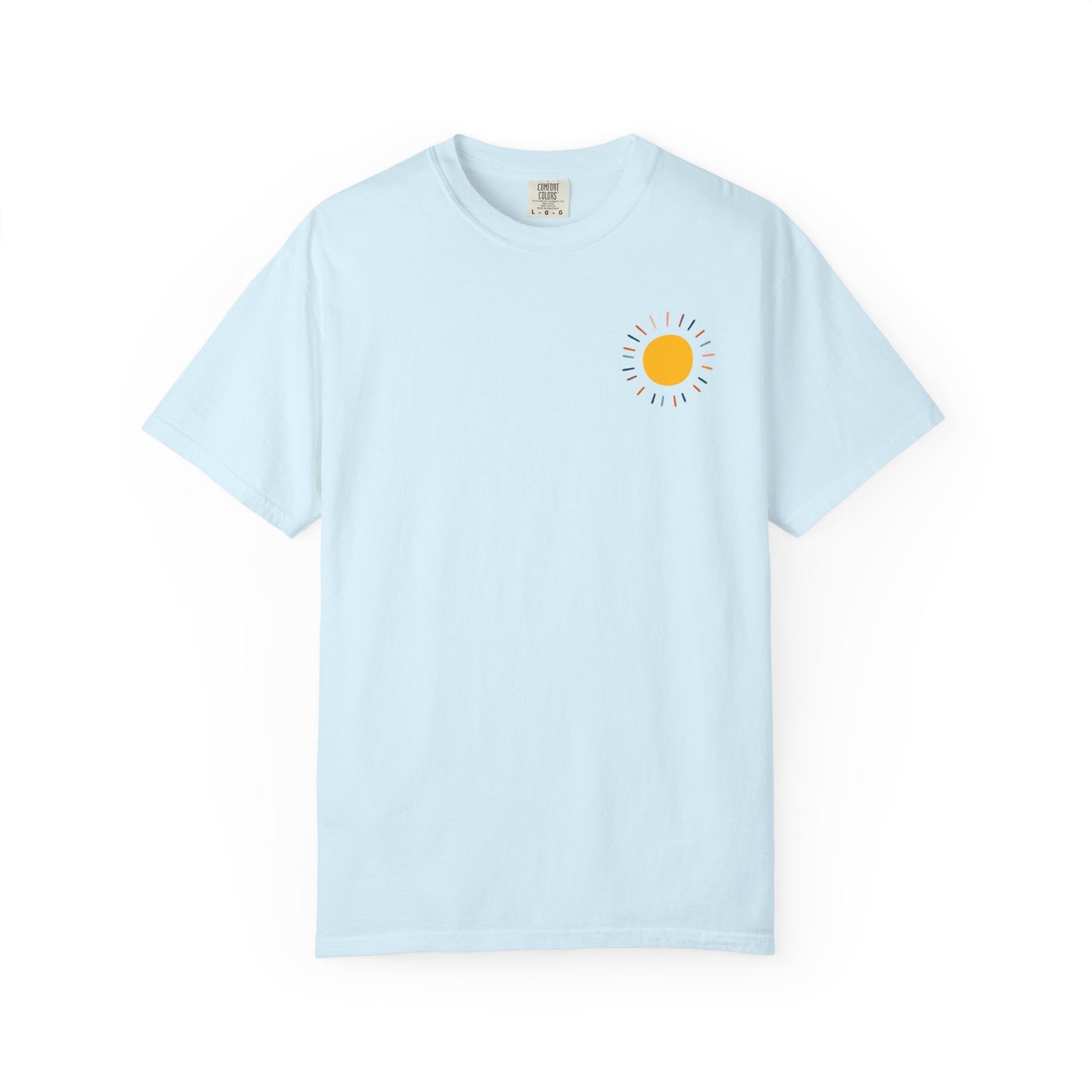 Heat Wave Retro Sun Tee — Vintage Convertible Graphic T-Shirt