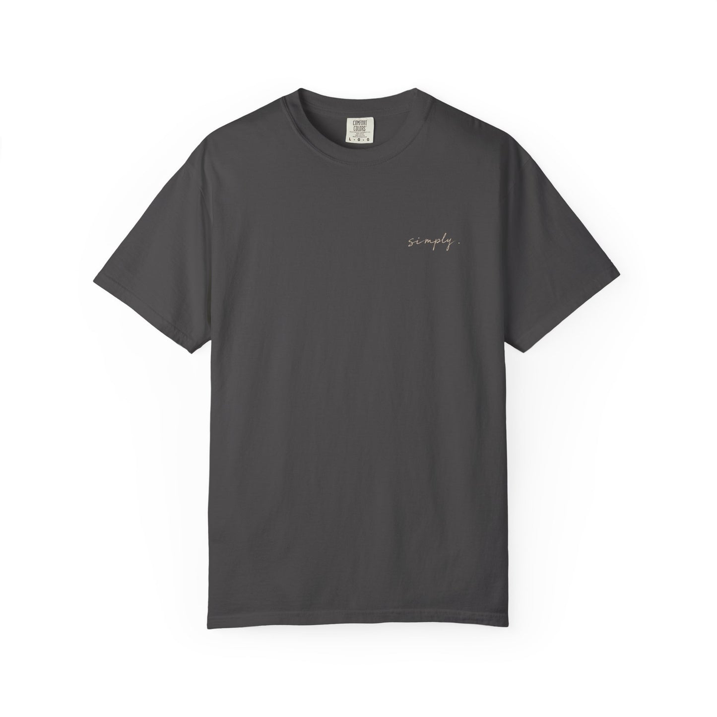 T-Shirt — 'Some Things Simply Are' Vintage Floral Graphic Tee