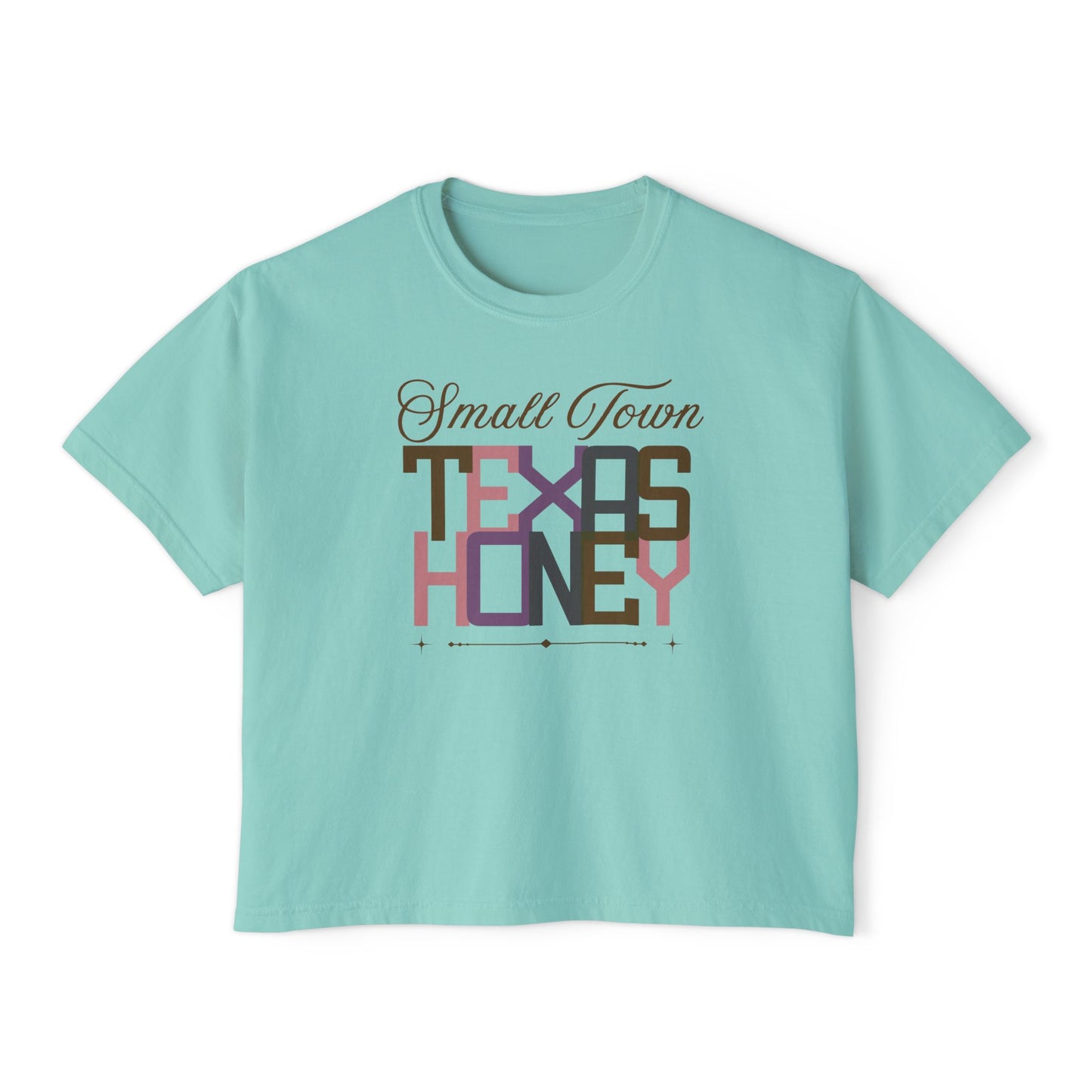 Small Town Texas Honey Women's Boxy Tee
