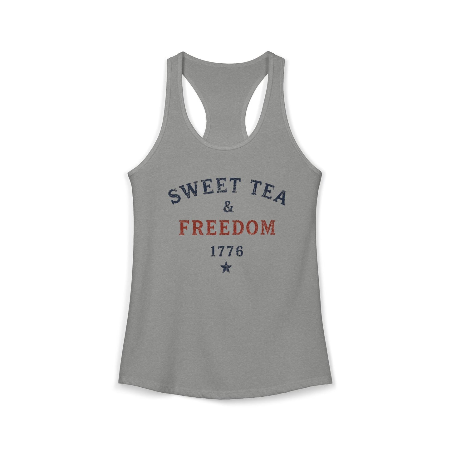 Sweet Tea & Freedom 1776 Racerback Tank
