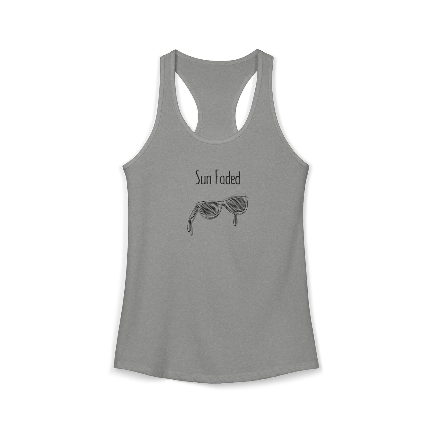 "Sun Faded" Racerback Tank