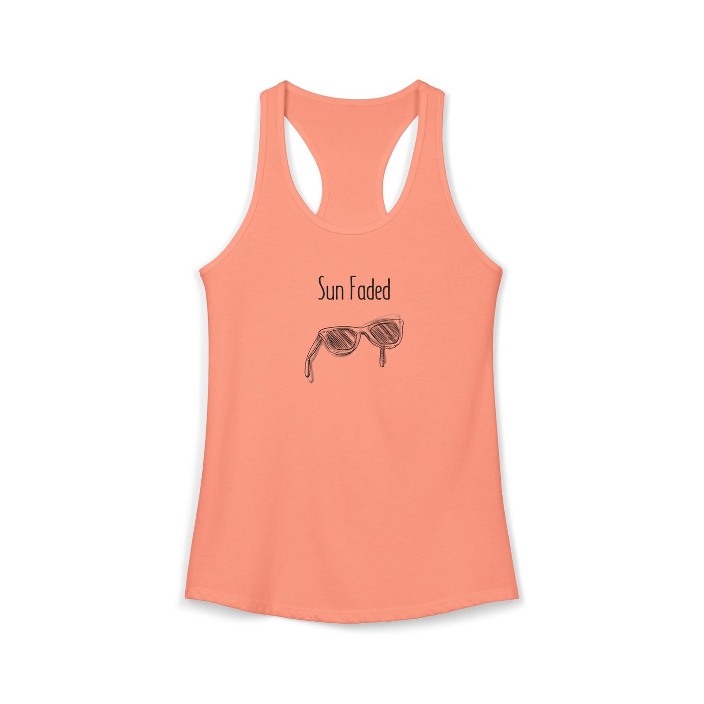 "Sun Faded" Racerback Tank