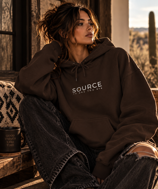 SOURCE. Hoodie — Be Who You Are