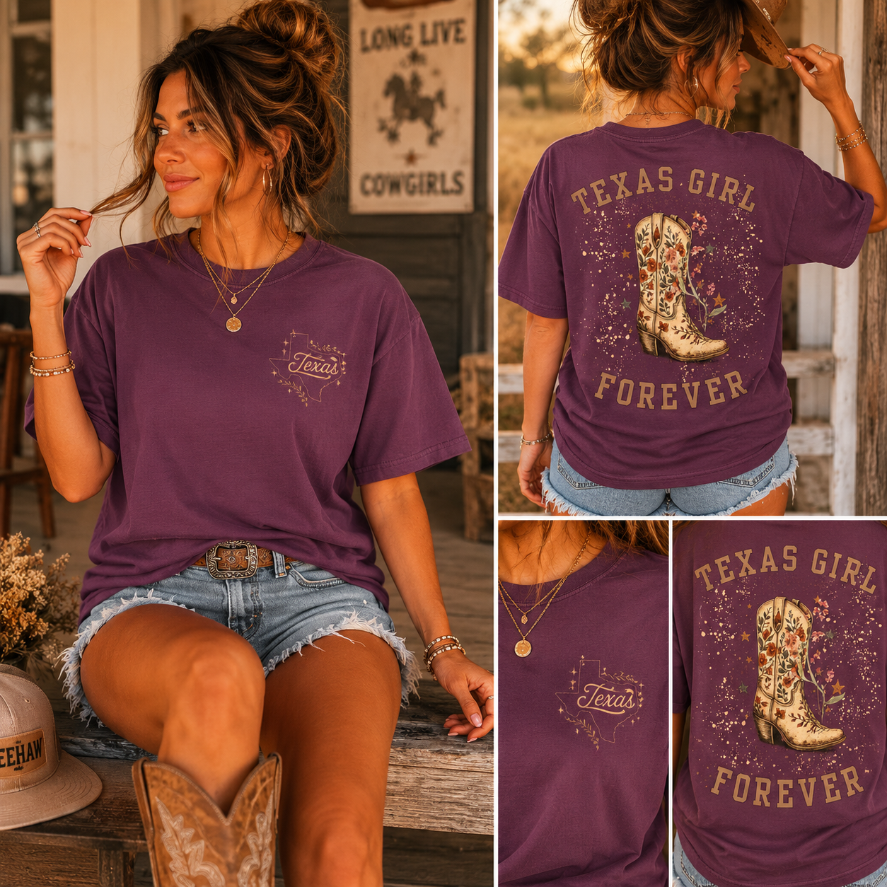 Texas Girl Forever T-Shirt